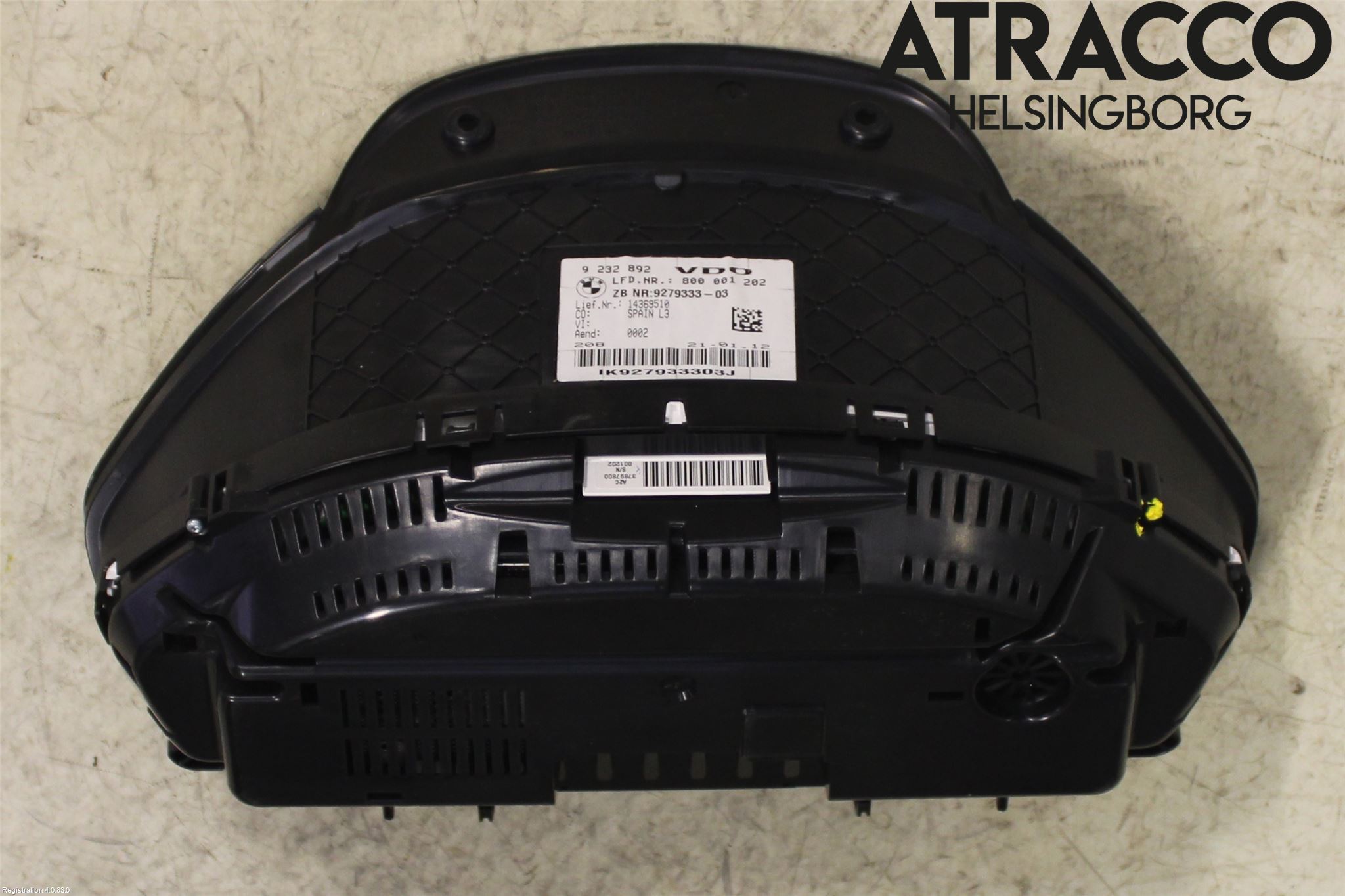 BMW 3 F30/F31/F80 12-19 Instrument Komb