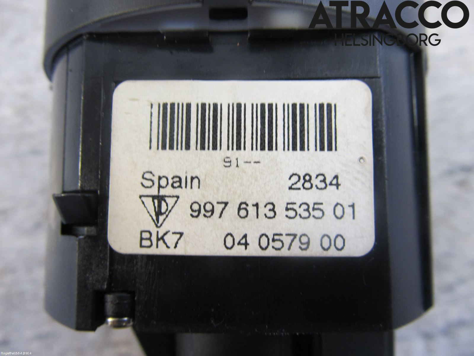 Porsche BOXSTER 96- Strömställare Ljus