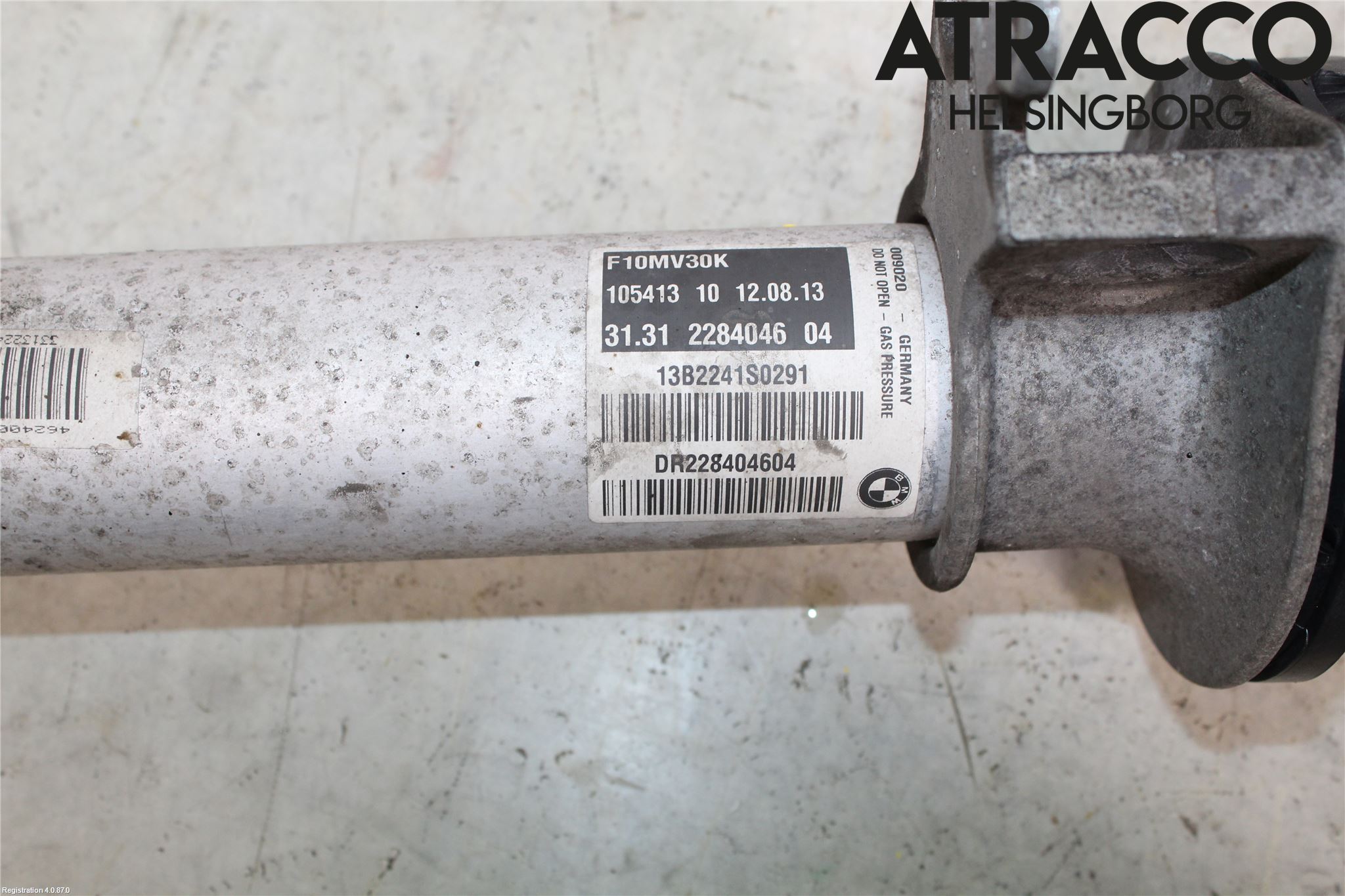 BMW 5 F10/F11/F18 09-17 Fjäderben Fram Höger