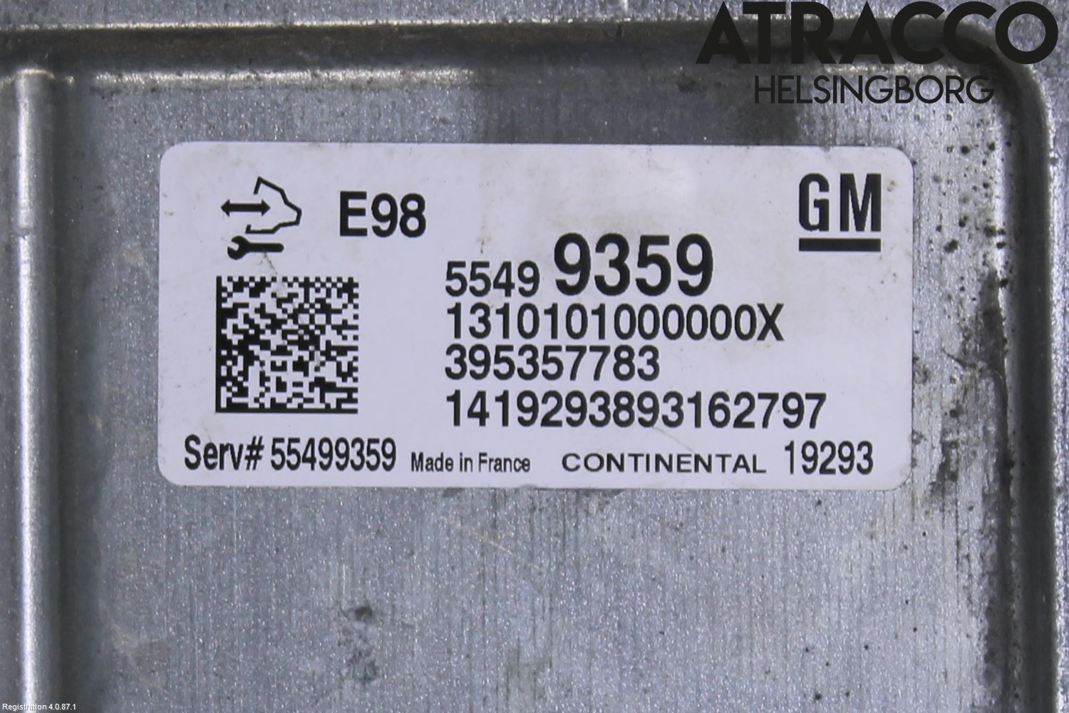 Opel INSIGNIA 09-16 Styrenhet Inspump Diesel