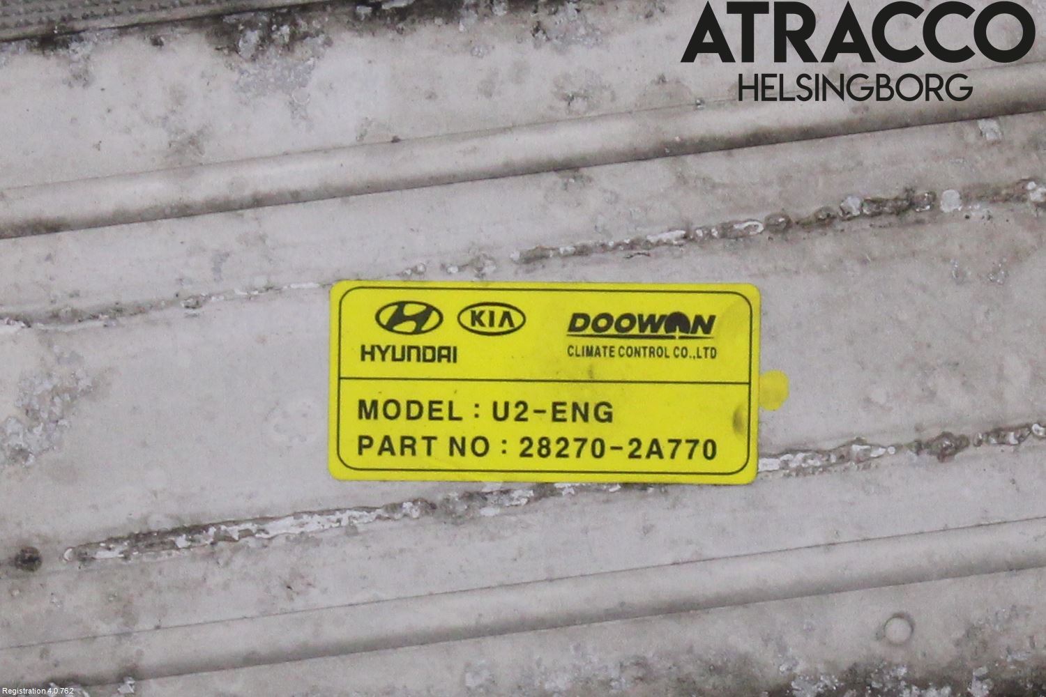 Kia CEED 12-18 Laddluft-Intercooler Kyl