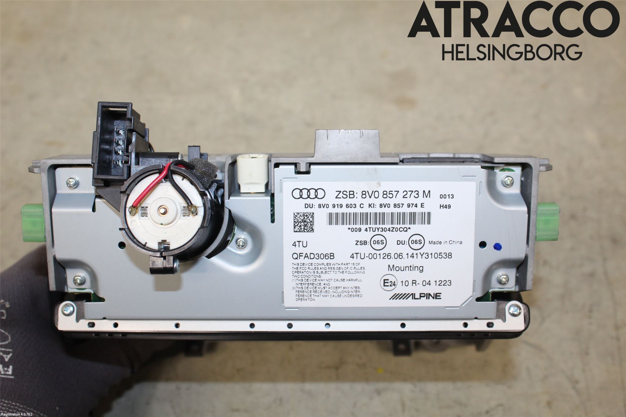 Audi A3/S3 8V 13-20 Multifunktionsdisplay