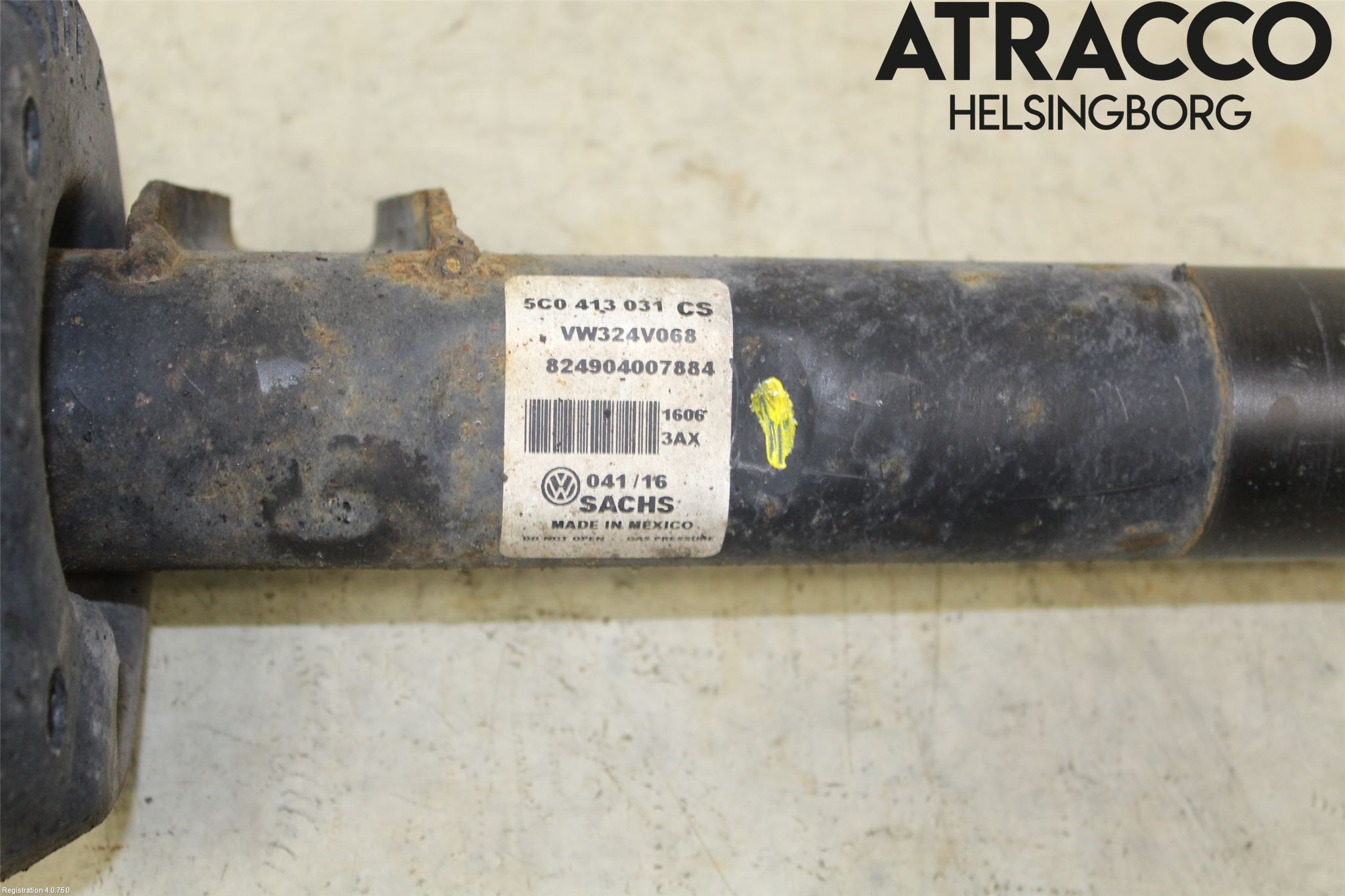 Volkswagen VW BEETLE 12- Fjäderben Fram Höger