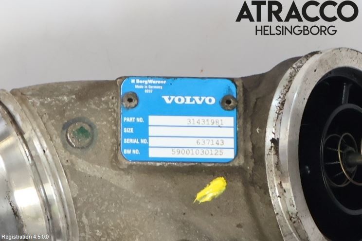 Volvo V60 19- Laddluft-Intercoolerrör