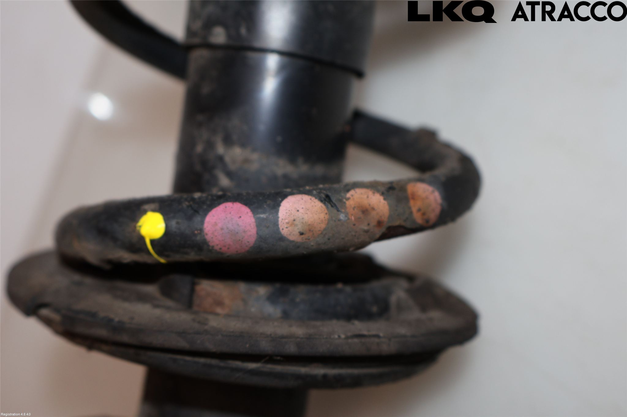 Audi A5 07-16 Fjäderben Fram Vänster