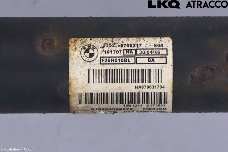 BMW X4 F26 14-18 Fjäderben Bak Vänster