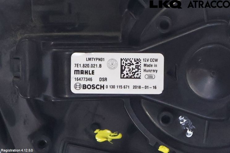Volkswagen VW TRANSP/CARAVELLE (T6) 16-22 Värmefläkt
