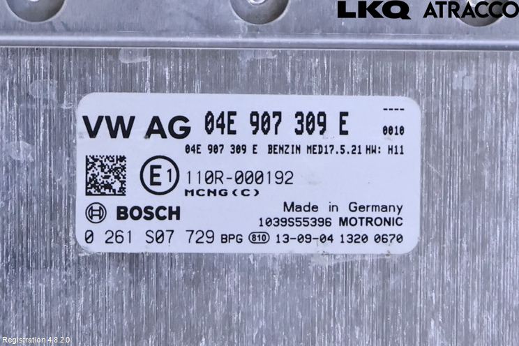 Volkswagen VW GOLF / E-GOLF VII 13-20 Styrenhet Insprut Bensin