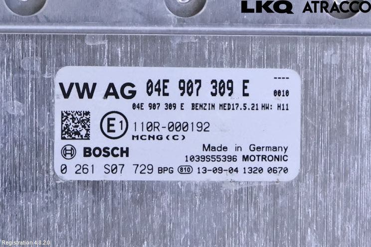 Volkswagen VW GOLF / E-GOLF VII 13-20 Styrenhet Insprut Bensin