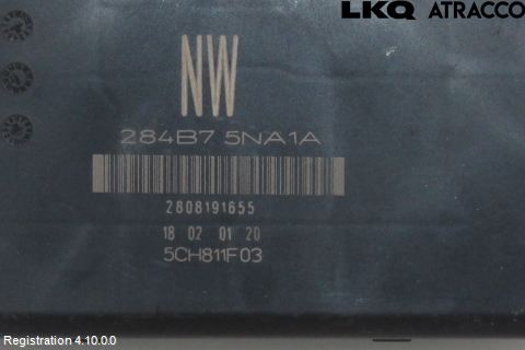 Nissan QASHQAI 17-21 Säkringsdosa-Elcentral