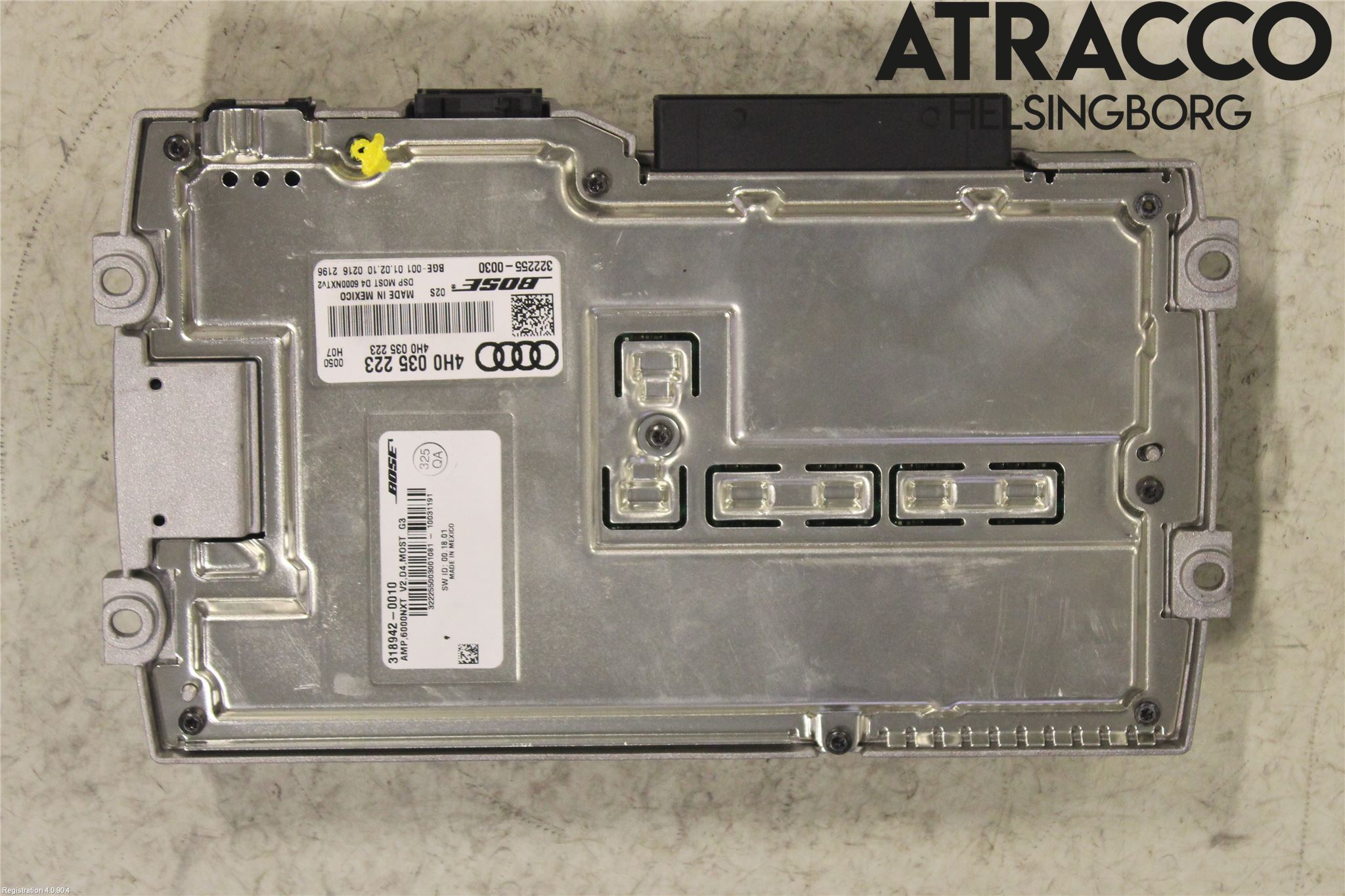 Audi A8/S8 4H 10-17 Radio-Stereo Förstärkare