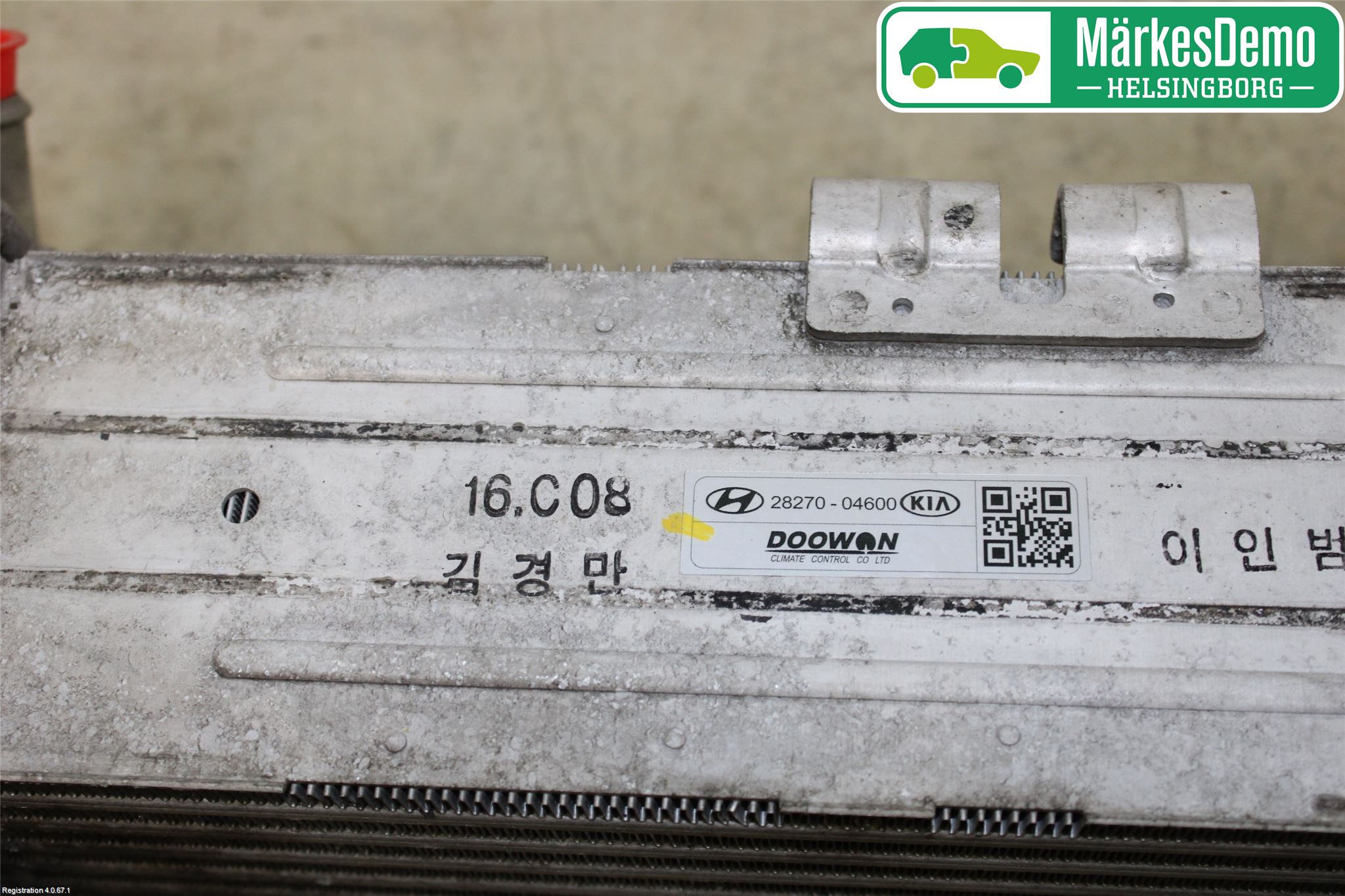 Hyundai i20 GB 15-20 Laddluft-Intercooler Kyl