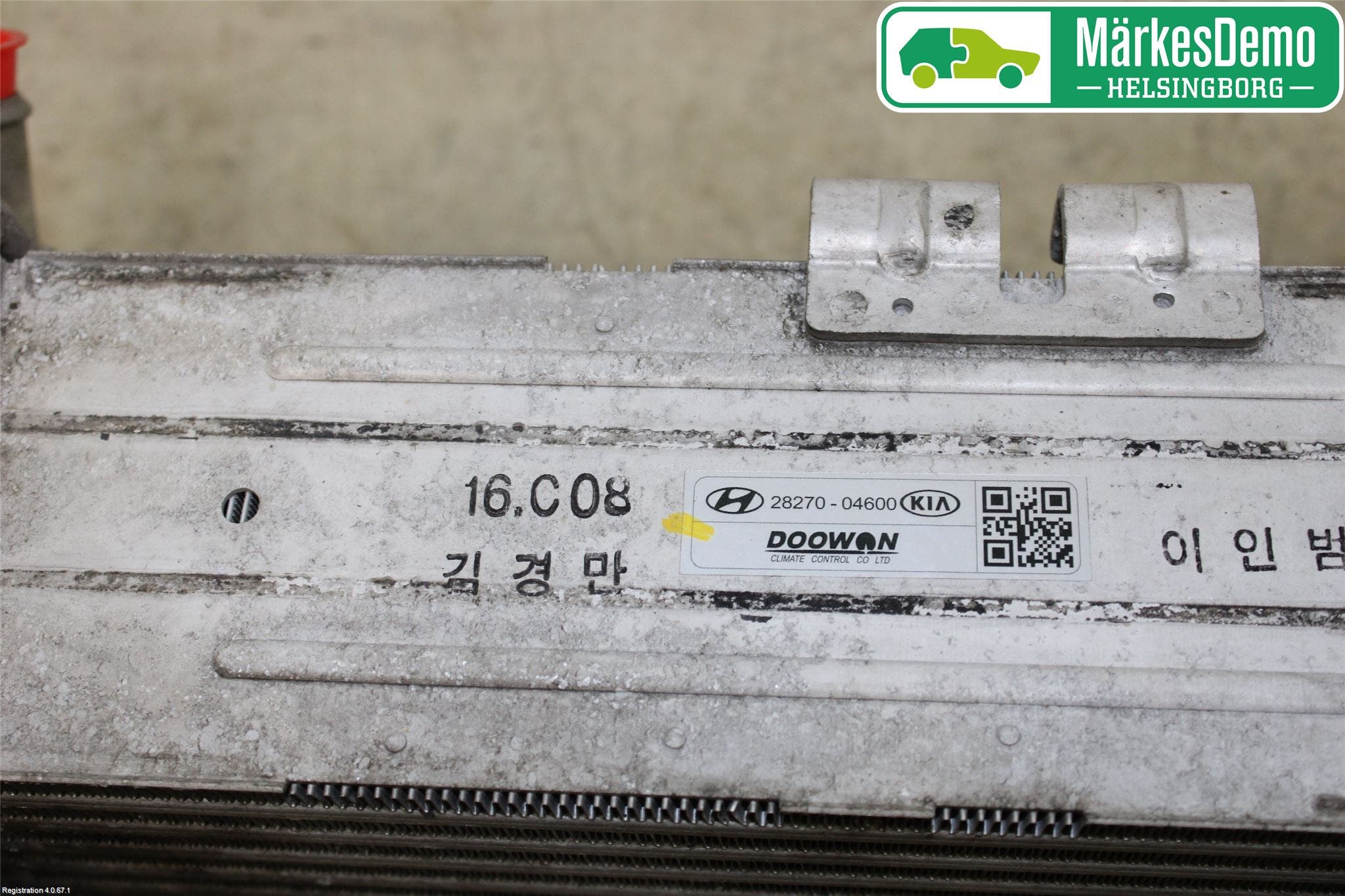 Hyundai i20 GB 15-20 Laddluft-Intercooler Kyl