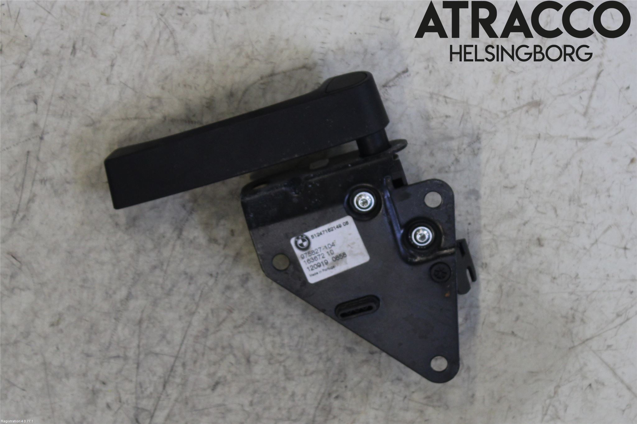 BMW X5 E70 07-13 Bakluckehandtag Inre