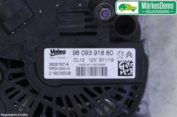 Peugeot 308 14-21 Generator