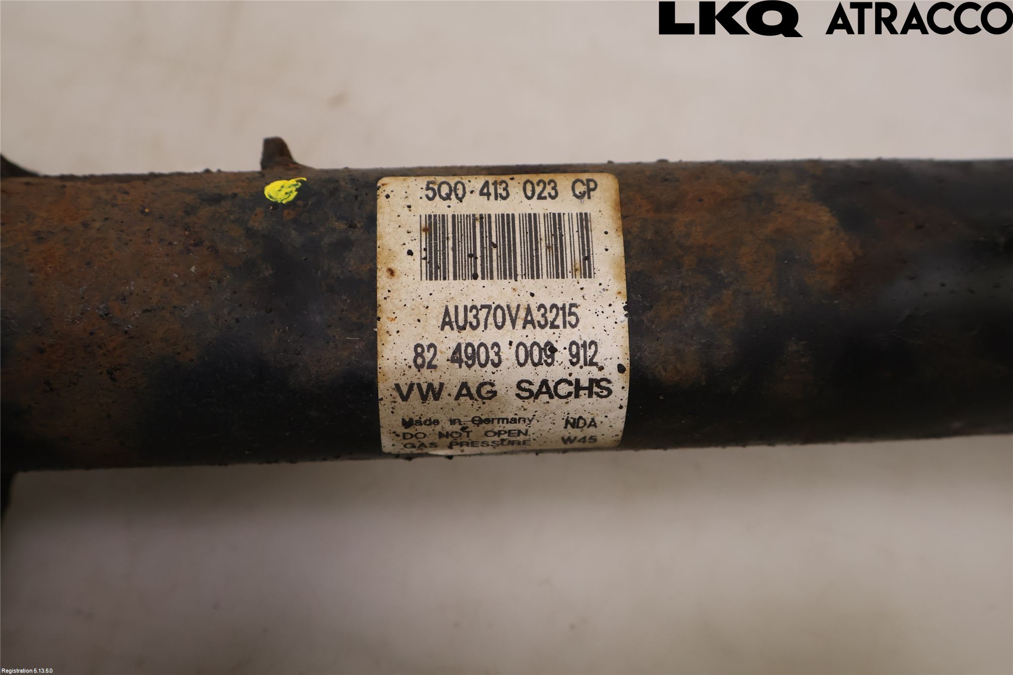 Audi A3/S3 8V 13-20 Fjäderben Fram Vänster