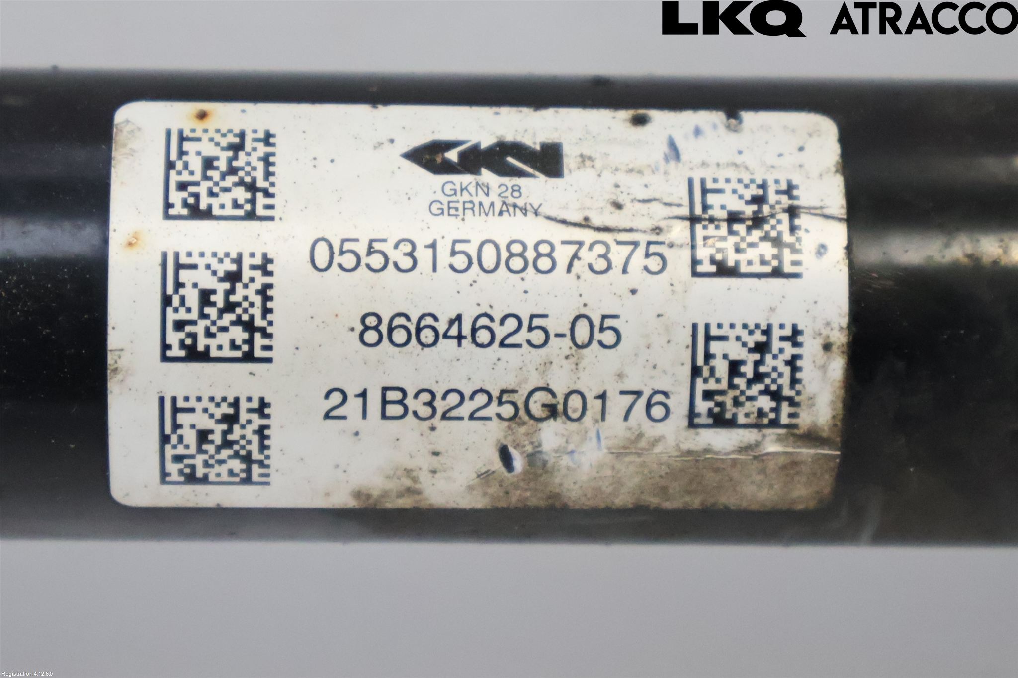 BMW 5 G30/G31/F90 17-23 Drivaxel Bak Vänster