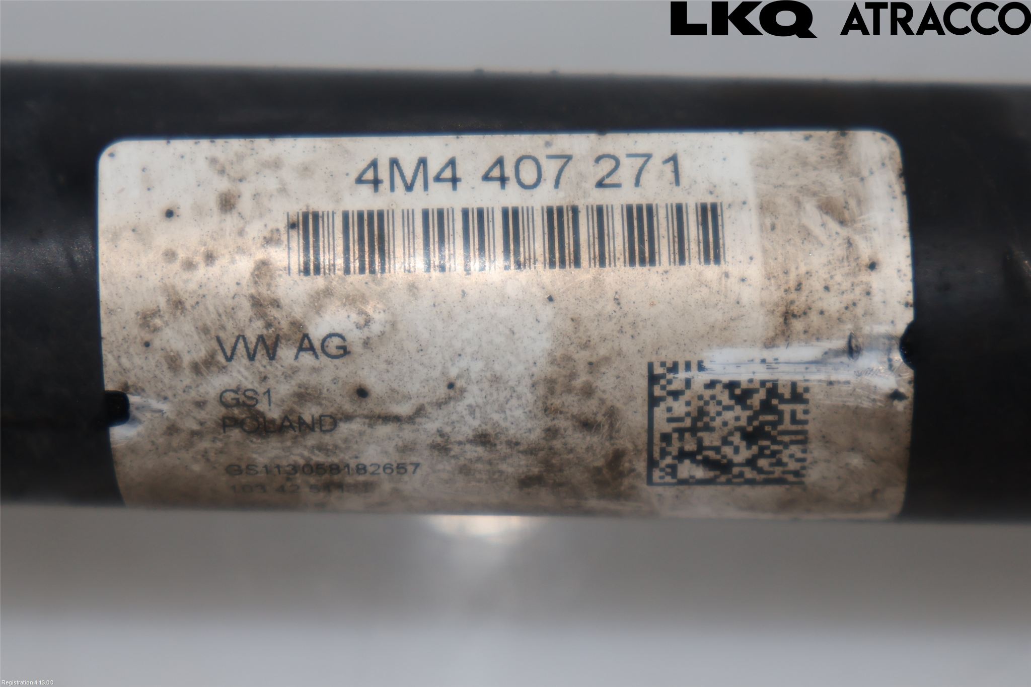 Porsche CAYENNE 03- Drivaxel Fram Höger