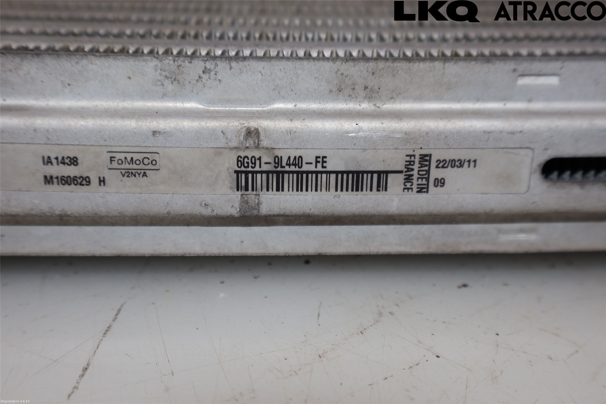 Ford S-MAX 06-15 Laddluft-Intercooler Kyl