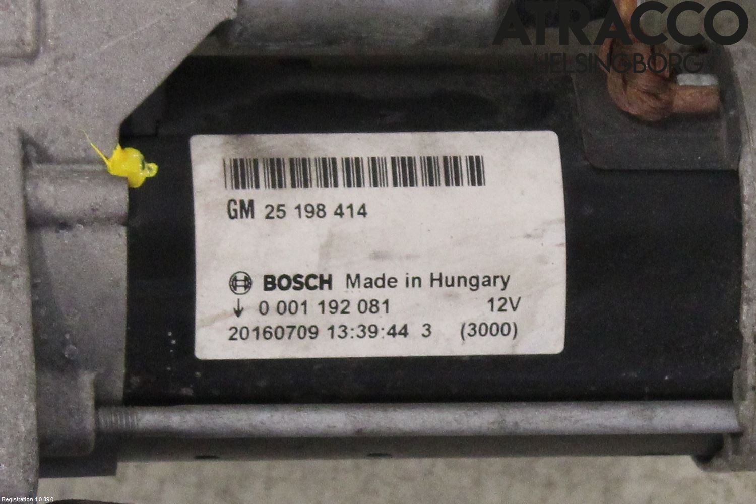 Opel CORSA E 15-19 Startmotor