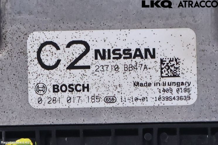 Nissan QASHQAI+2  10-14 Styrenhet Inspump Diesel