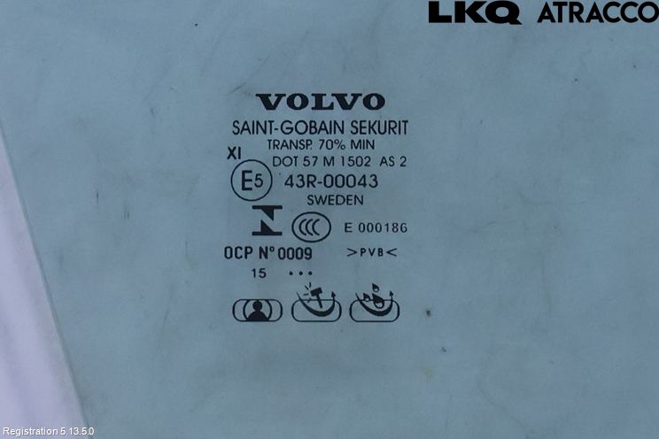 Volvo XC60 14-17 Dörruta Fram Höger