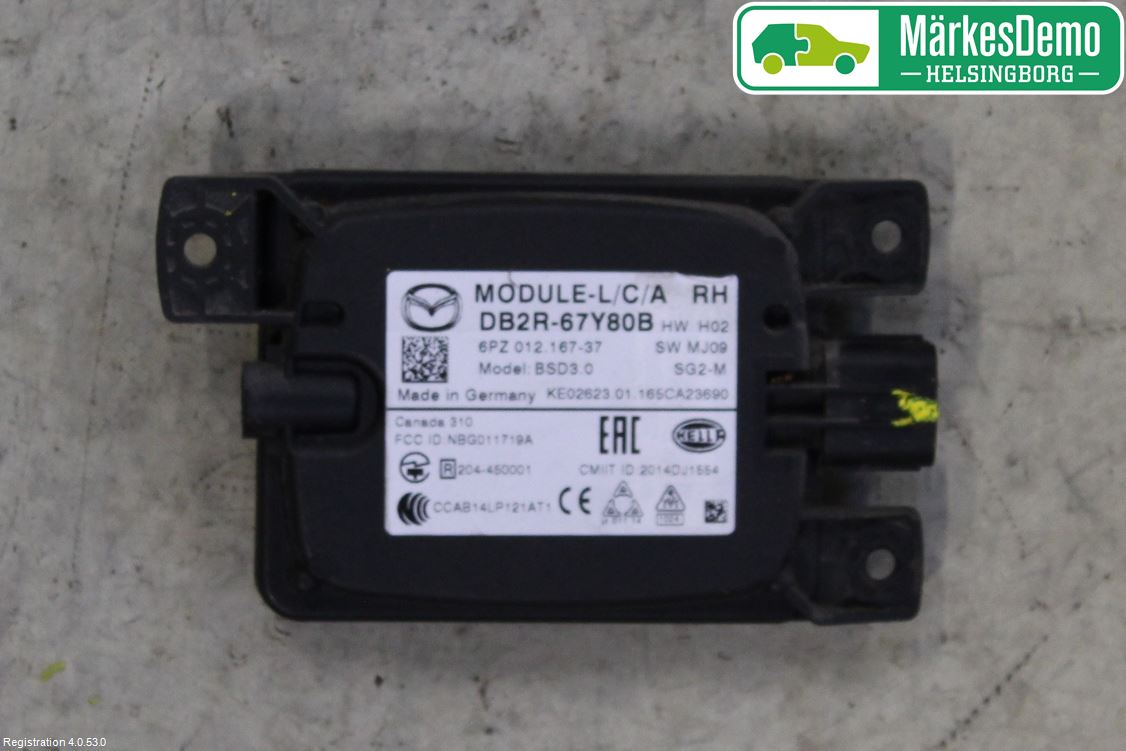 Mazda CX-3 Sensor Aktivt Kollisionsskydd
