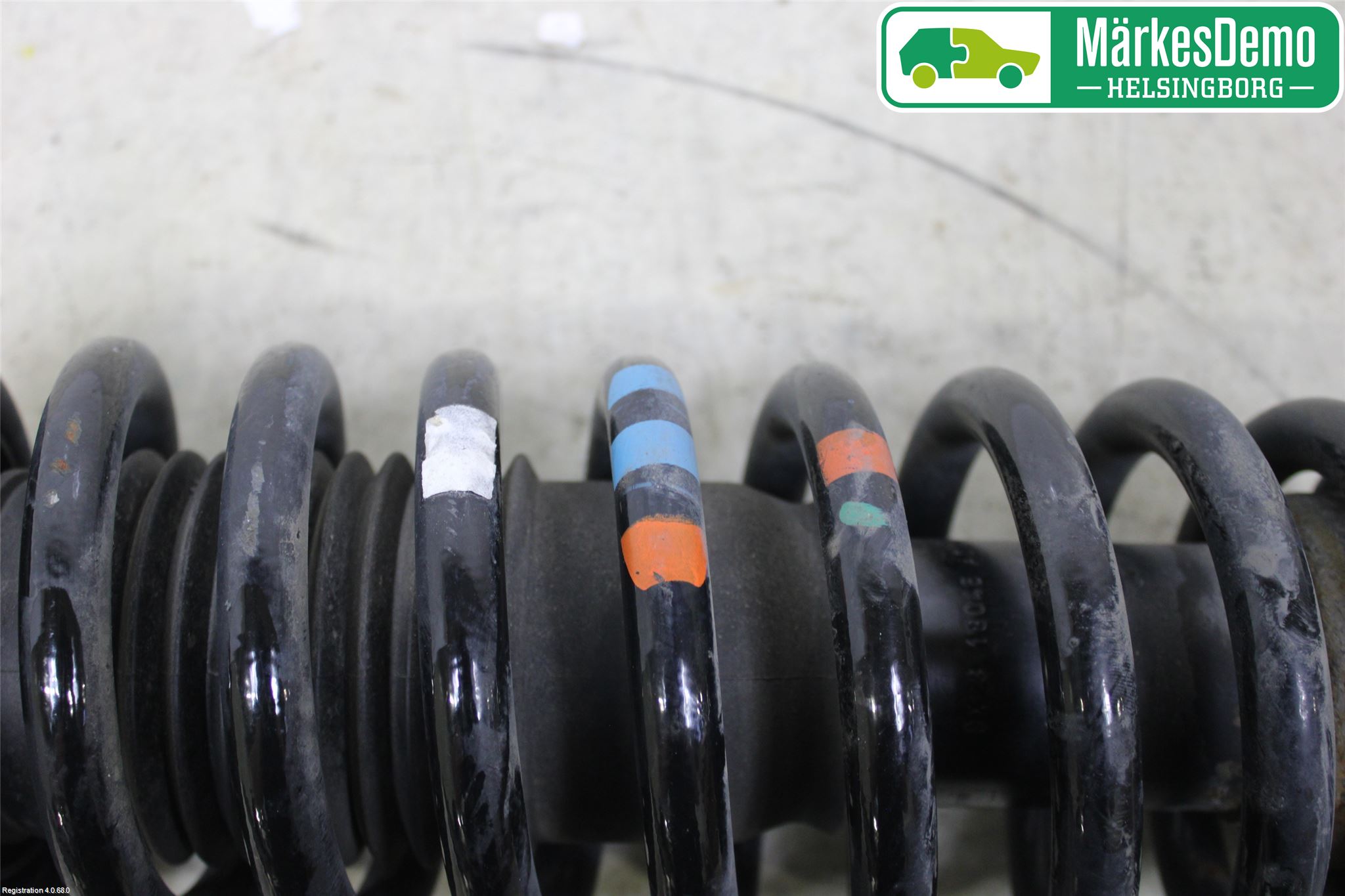 Jaguar XF 08-15 Fjäderben Fram Vänster