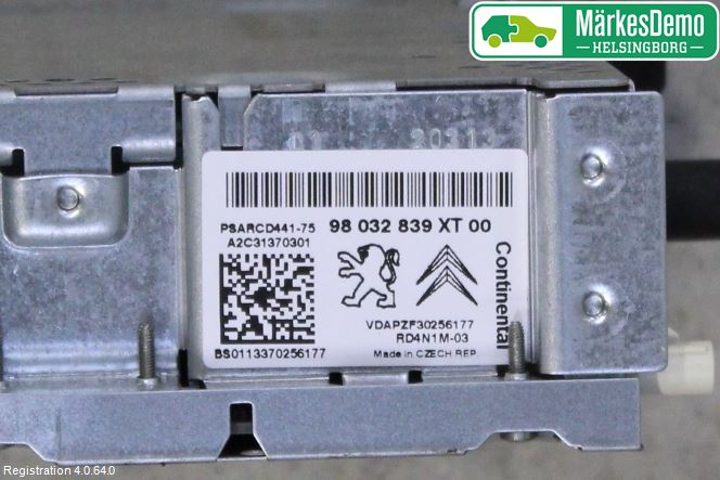 Citroen DS3 Cd Radio - Multimediapanel