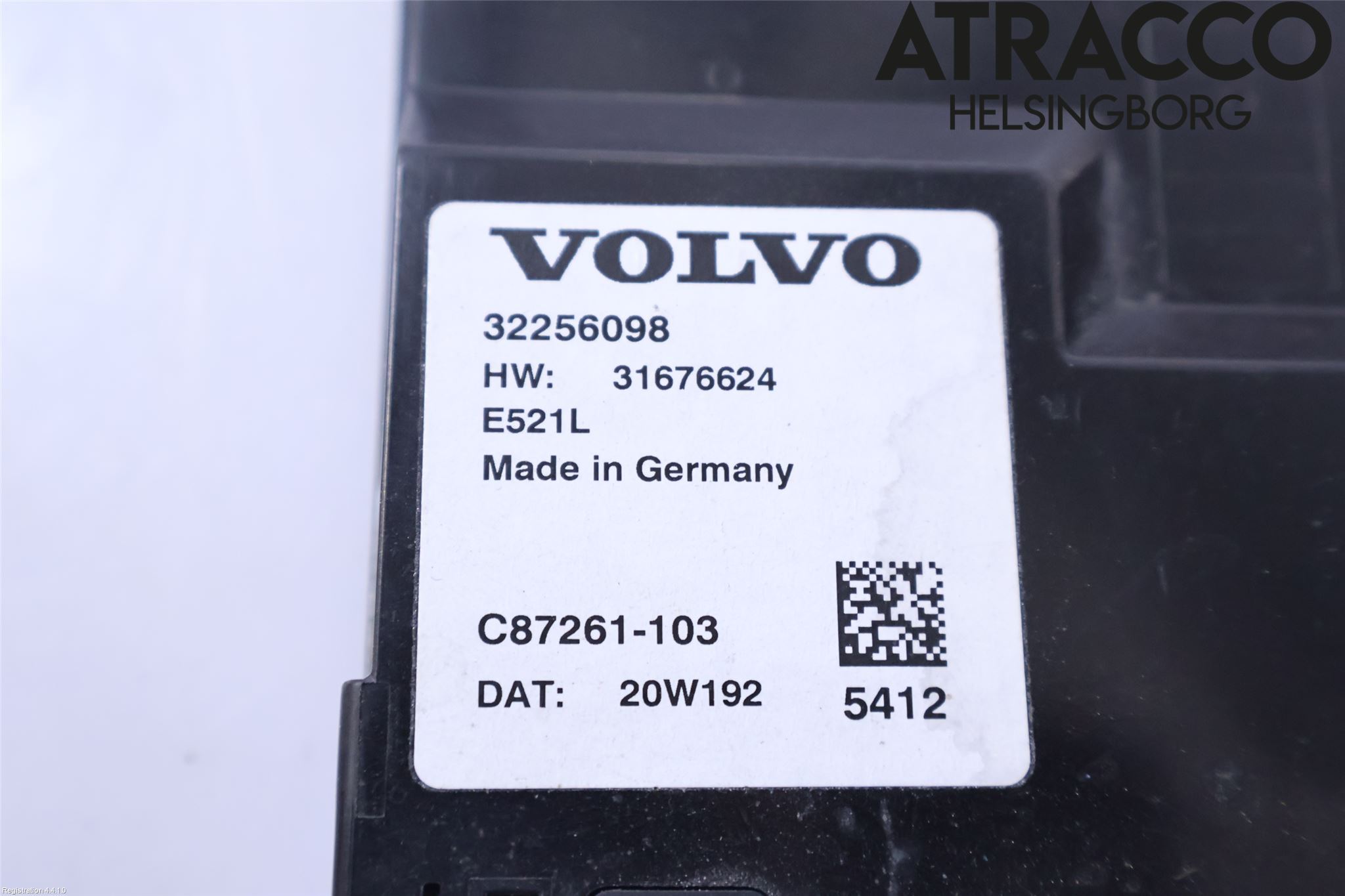 Volvo V60 19- Styrenhet Baklucka