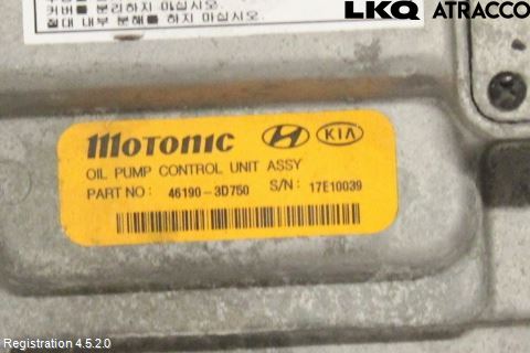 Kia OPTIMA 16-20 Oljepump Växellåda