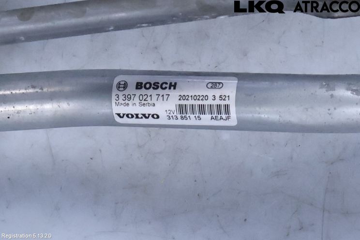 Volvo V90 17->> Torkarmekanism Vindruta