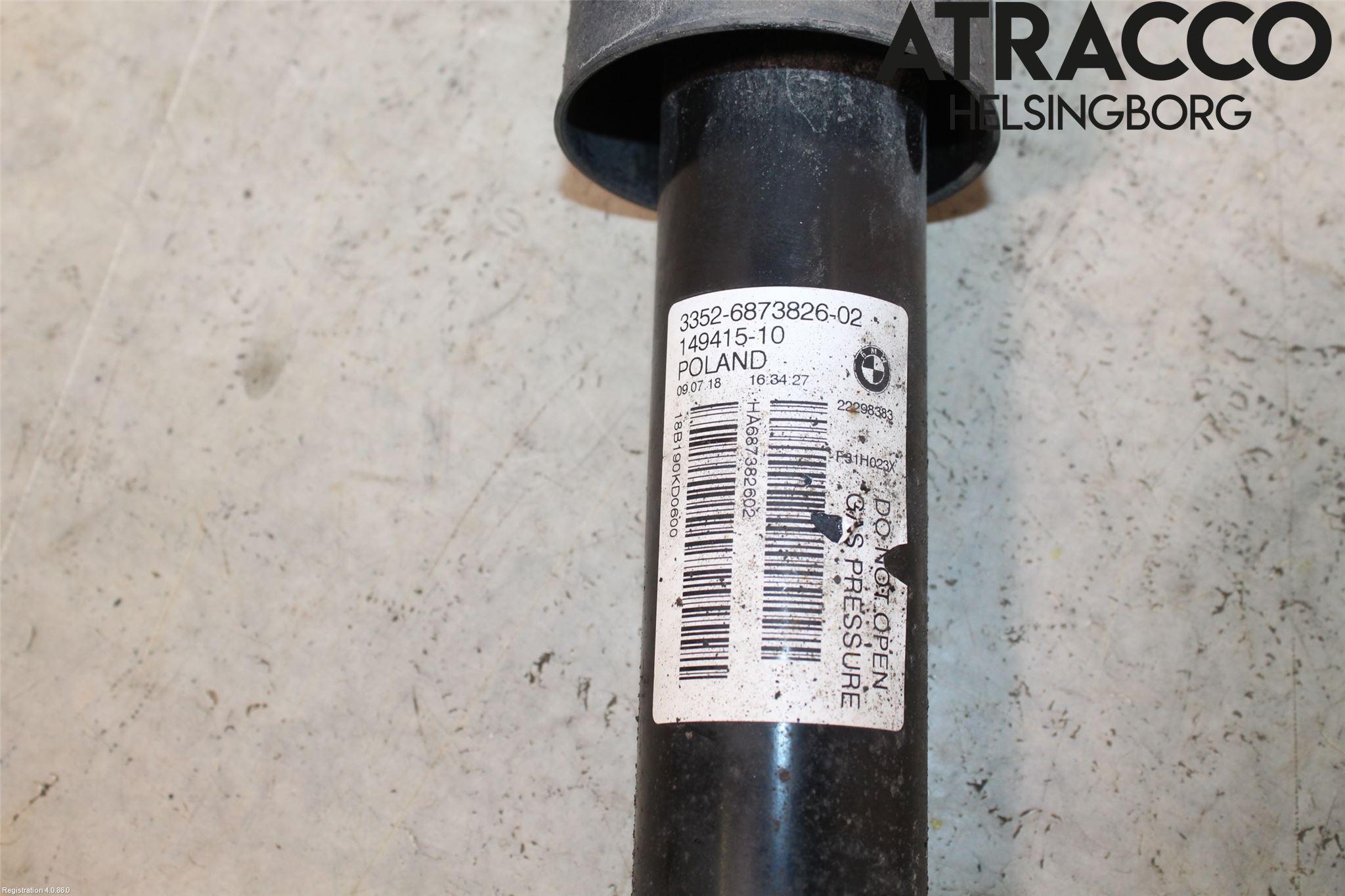 BMW 3 F30/F31/F80 12-19 Stötdämpare Bak