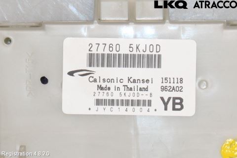 Nissan NAVARA, TREK-1 17-21 Ac Styrenhet Ac Manöveren