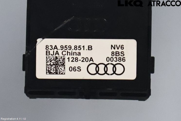 Audi A3/S3 8Y 21- Strömställare Elhiss