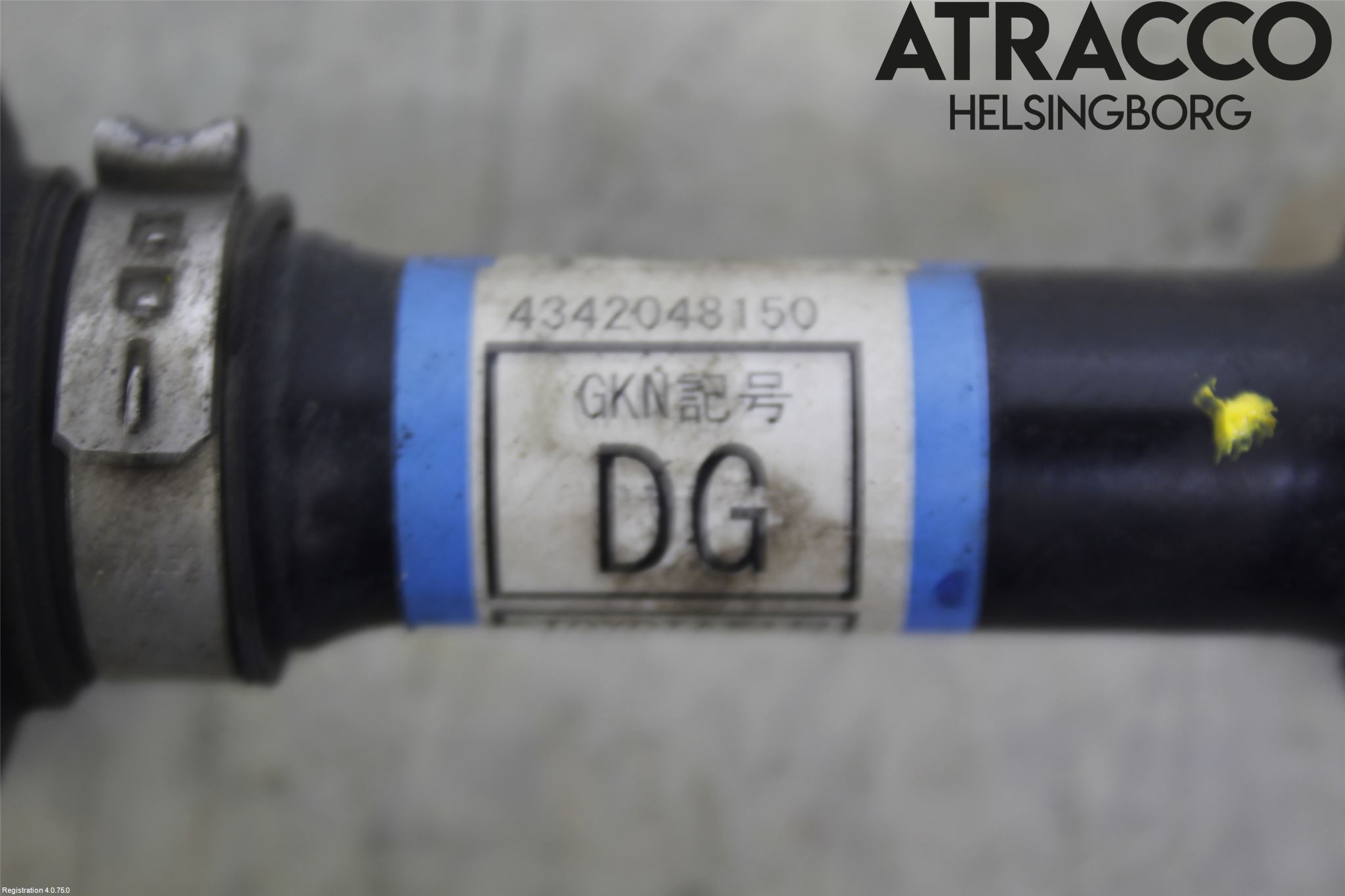 Lexus RX AL20 16-22 Drivaxel Fram Vänster