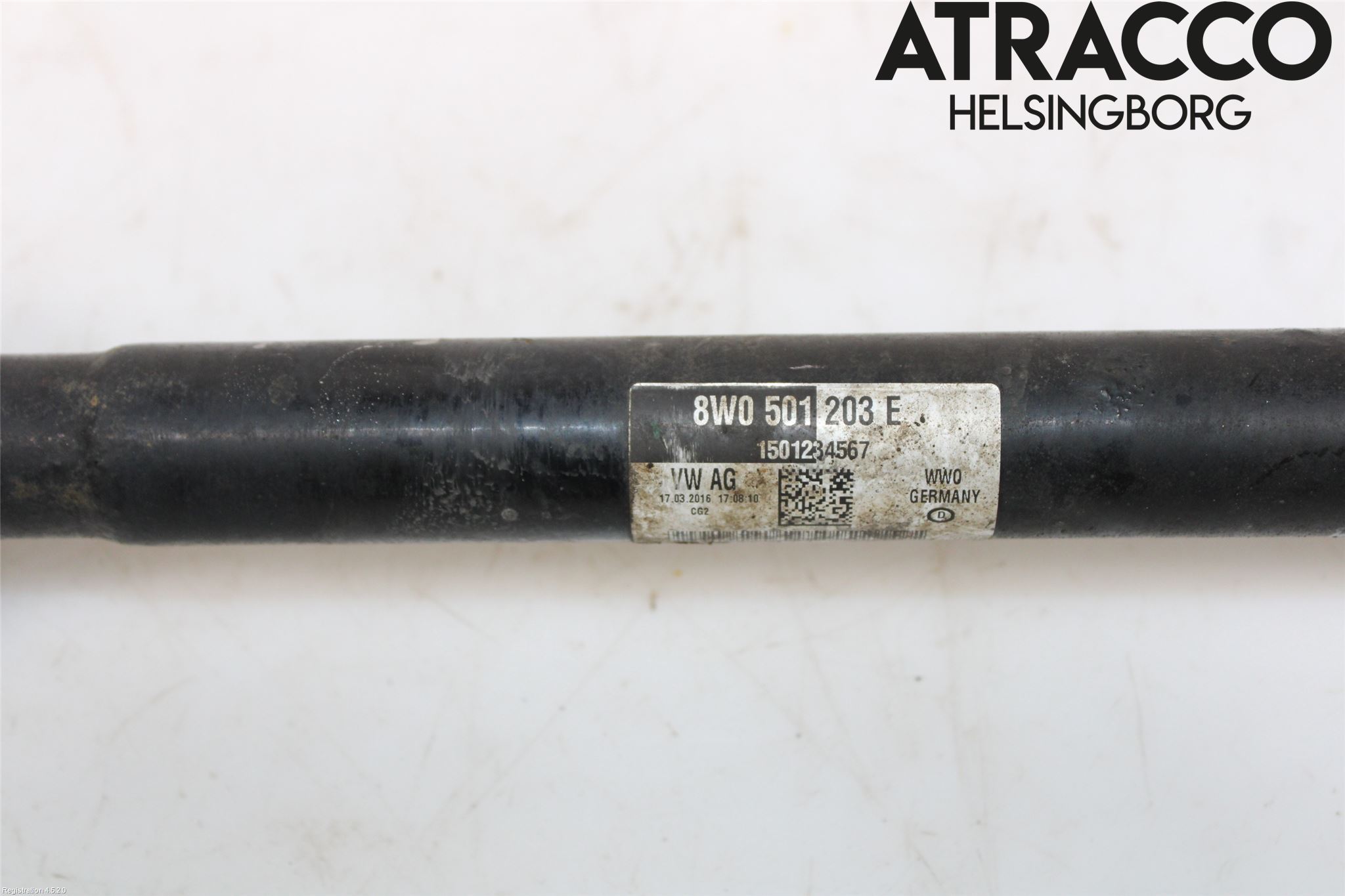 Audi A4/S4 B9 16-19 Drivaxel Bak Höger