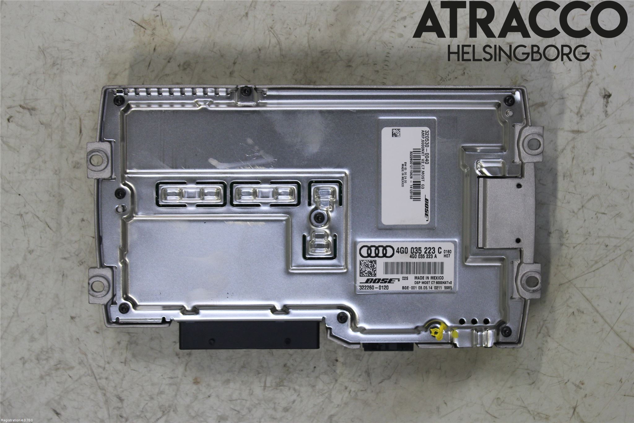 Audi A6/S6 4G 11-18 Radio-Stereo Förstärkare