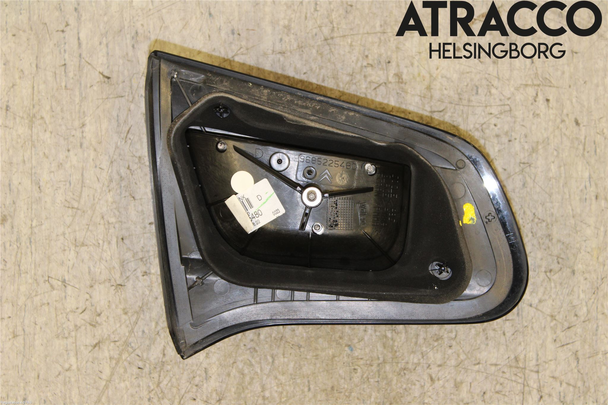 Citroen C3 10-17 Bakljus Lucka Hö