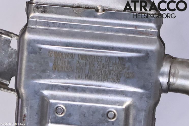 Toyota C-HR 16-23 Avgaskylare