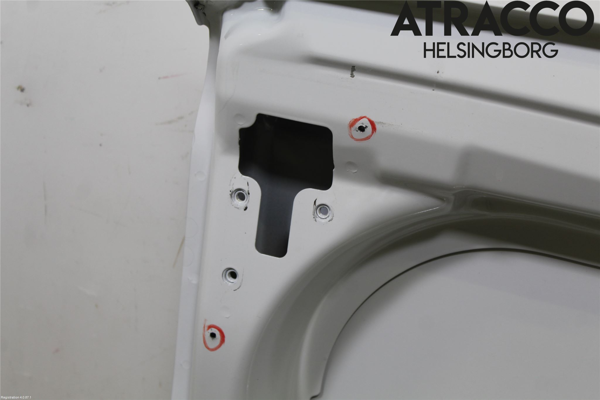 Fiat SCUDO 07-16 Dörr Bak Van-Skåp Vänster