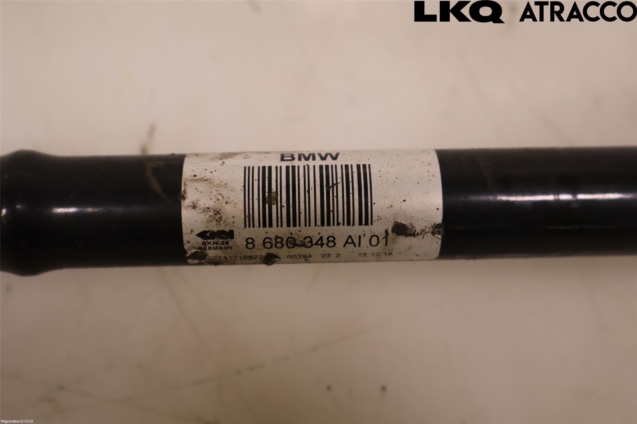 BMW 4 F36 Gran Coupé 14-20 Drivaxel Bak Höger