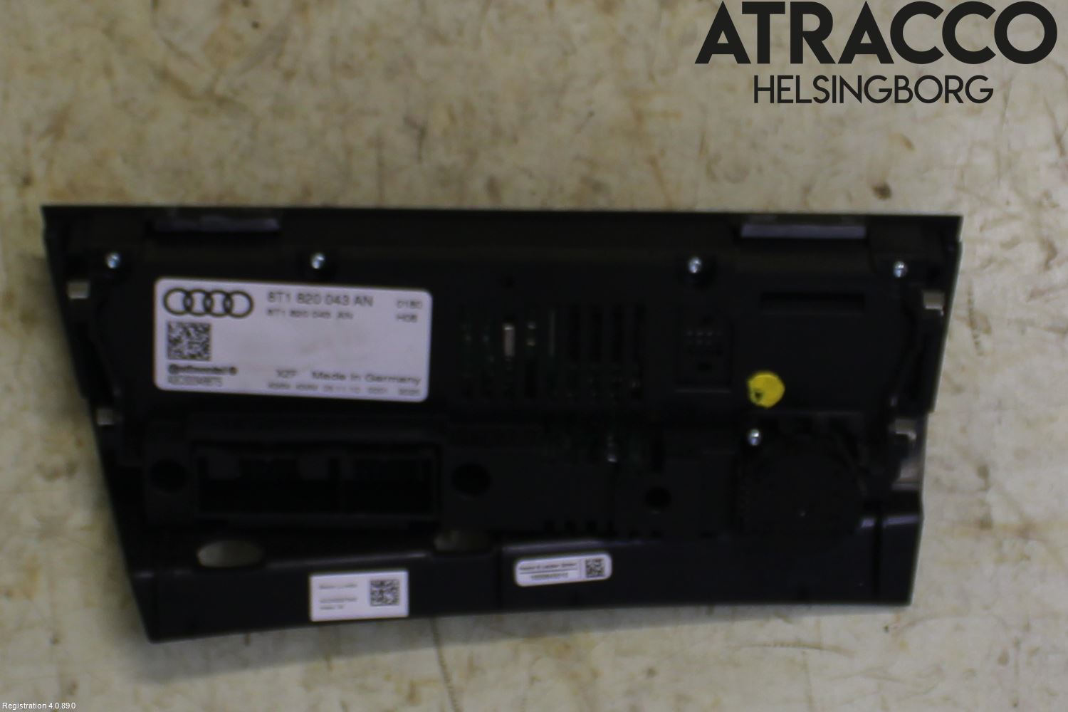 Audi A4/S4 08-11 Ac Styrenhet Ac Manöveren