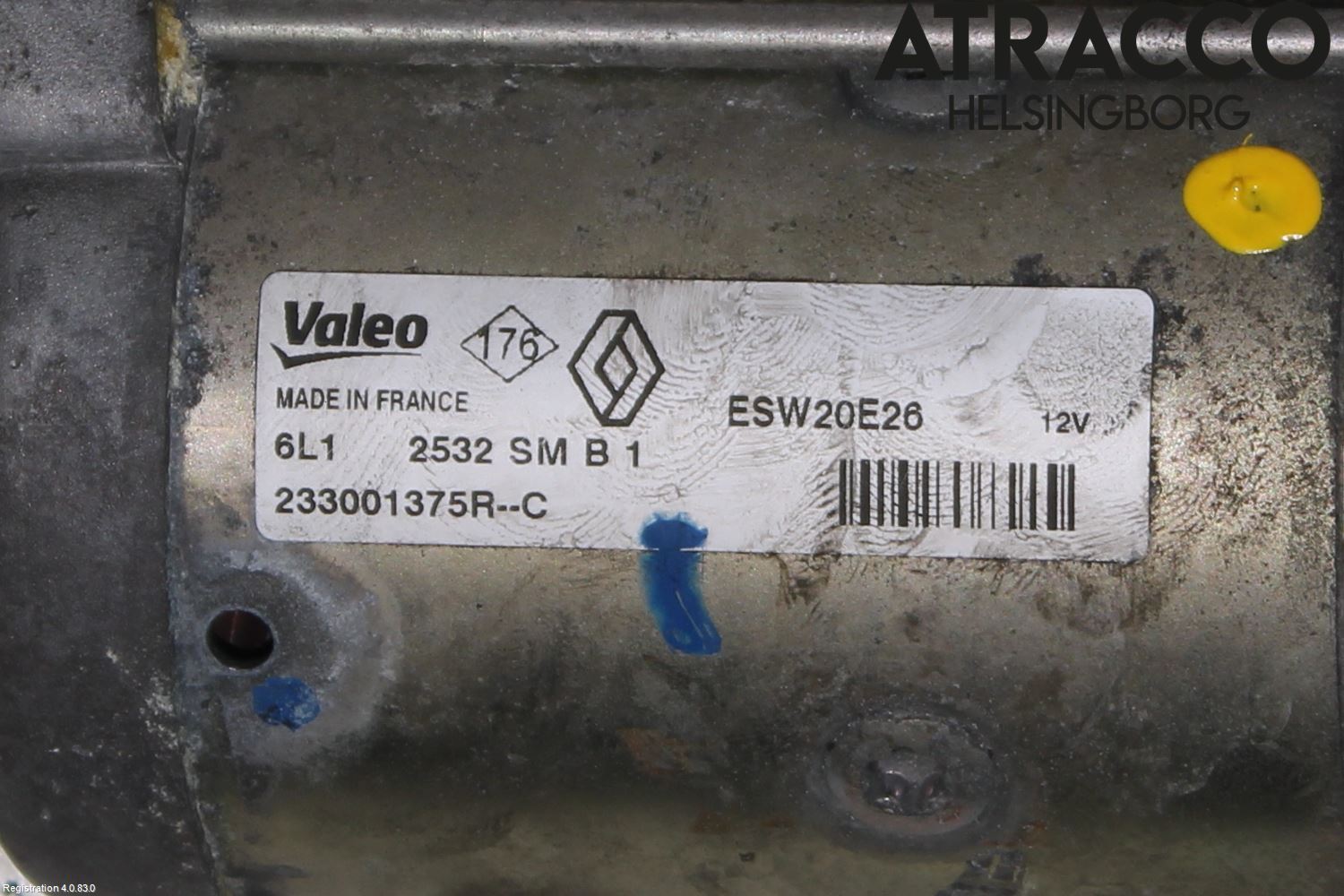 Nissan QASHQAI 10-14 Startmotor Diesel