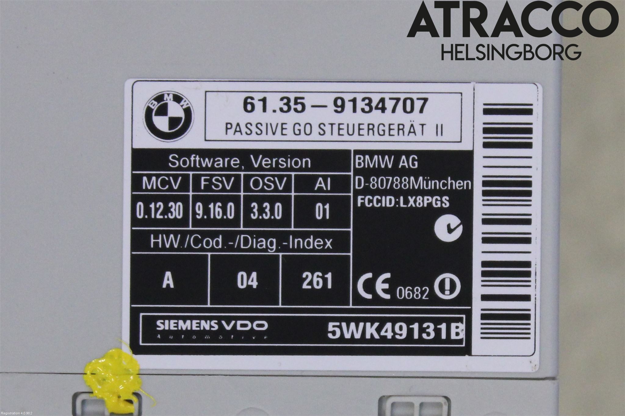 BMW X5 E70 07-13 Styrenhet Övrigt