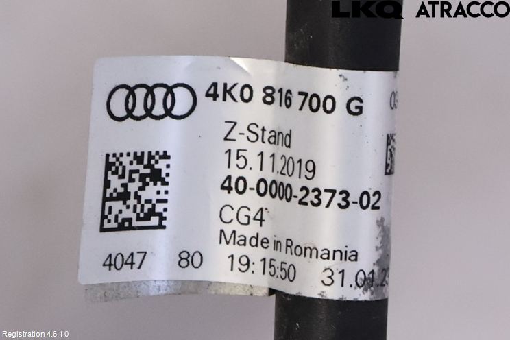 Audi A6 F2/C8 19- Ac Slang-Rör
