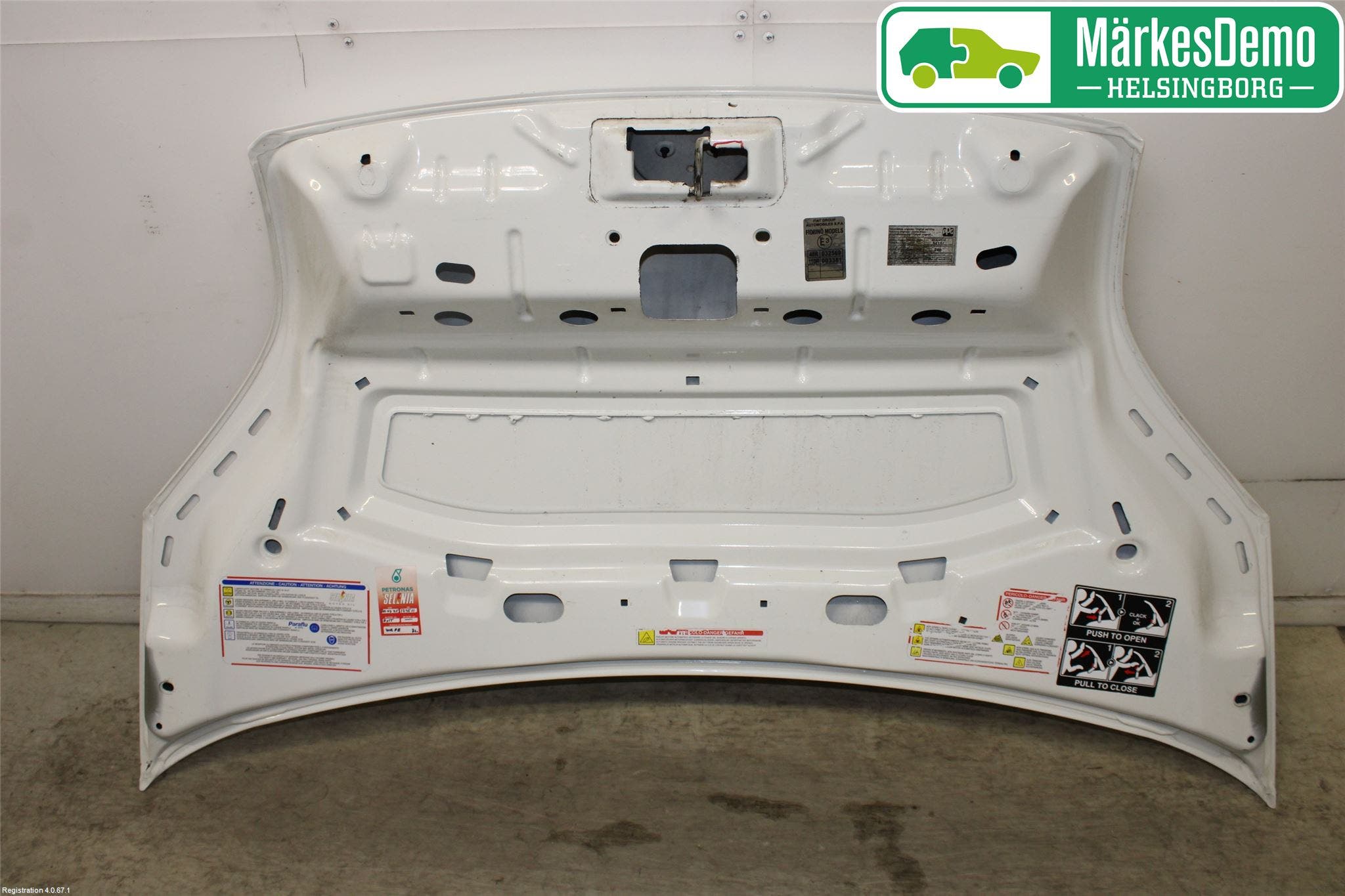 Fiat FIORINO Huv Fram