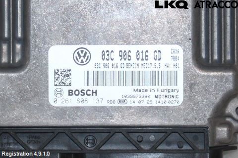 Skoda RAPID Styrenhet Insprut Bensin