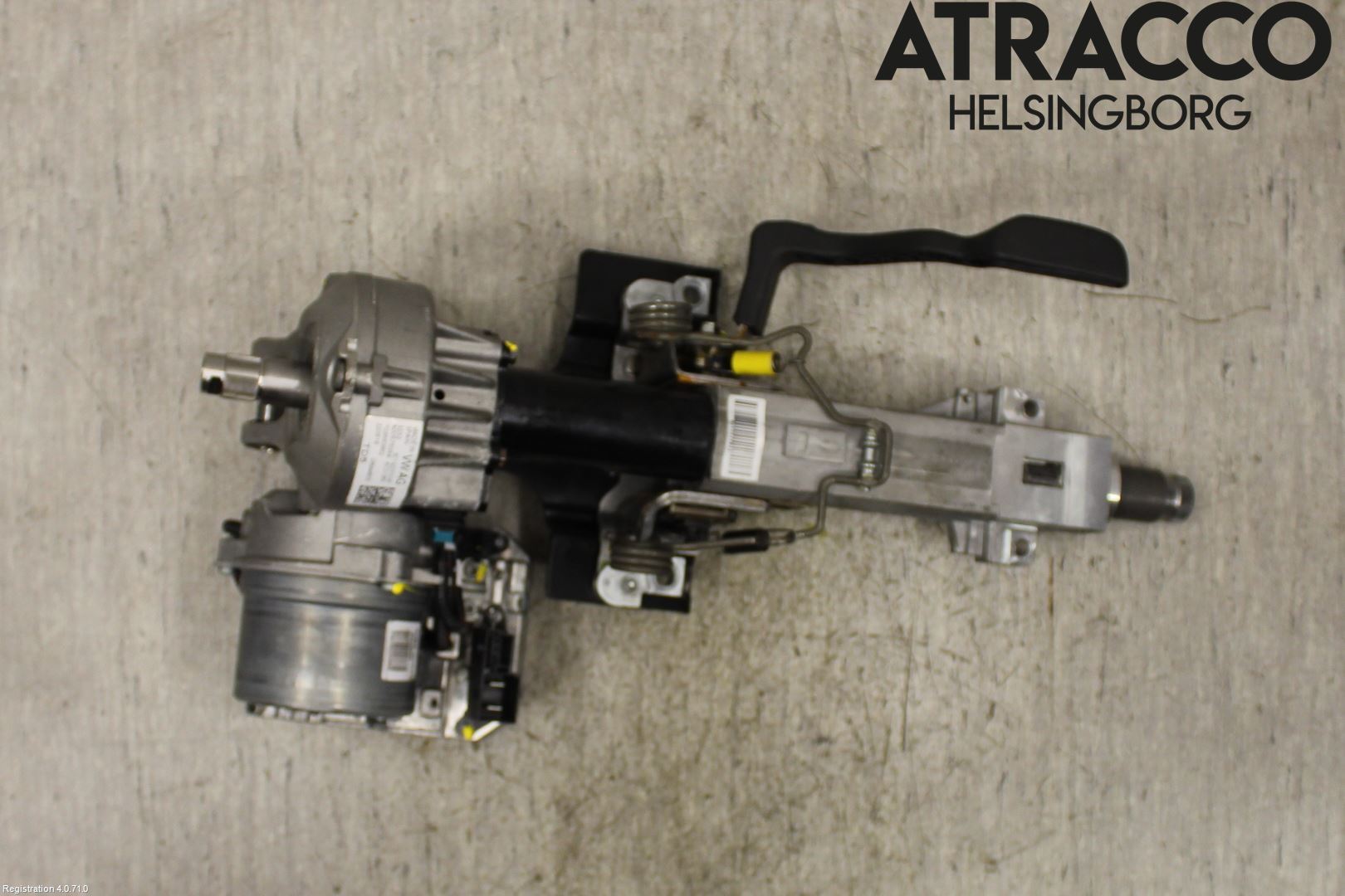 Volkswagen VW POLO 10-17 Rattaxelagg Med Inb Servo