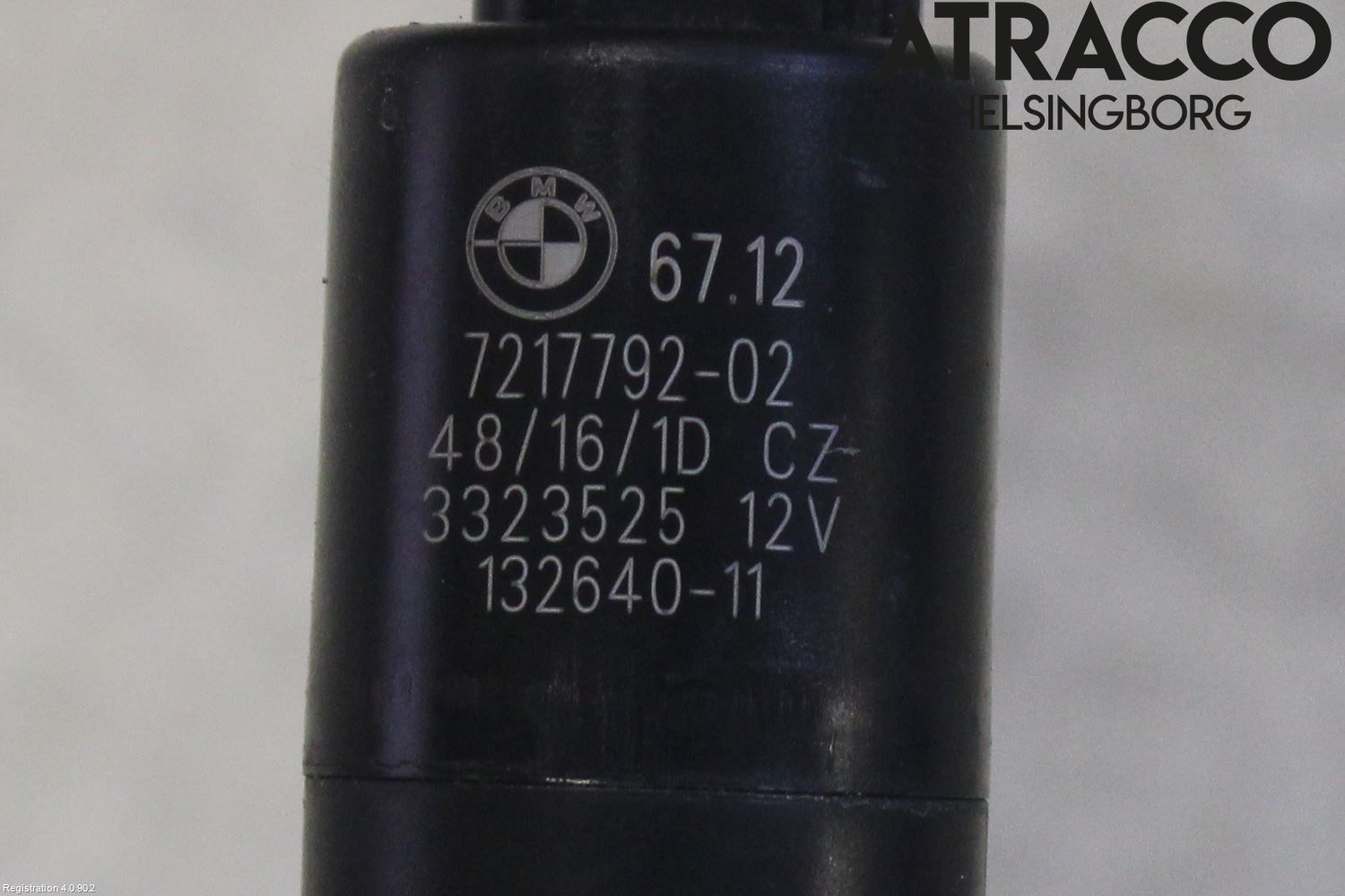 BMW 3 F30/F31/F80 12-19 Spolarpump Högtryck